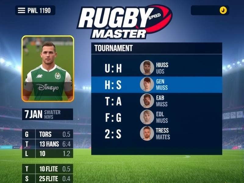 Rugby Speed Master gameplay screenshot